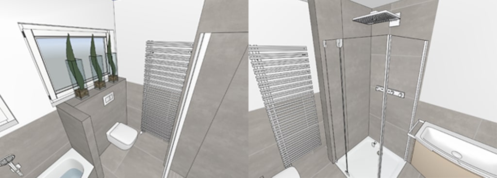 3D Badplanung von Stallbaum Sanitaer in Troisdorf